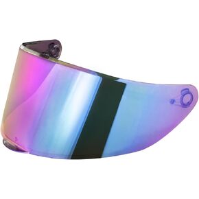 WS-607 Full Face Motorcycle Helmet Visor Shield Replacement Accessories (Chrome Silver)