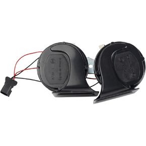 TRQ Horn Assembly High & Low Pitch for Ford Mustang Taurus Flex Lincoln MKT MKS