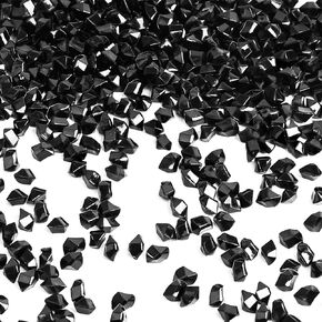 DomeStar 5000PCS Fake Ice Rocks, Mini Fake Clear and Blue Acrylic Crushed Ice Rocks for DIY Craft Wedding Vase Fillers