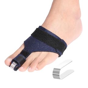 Toe splint, Hammer Toe Straightener, Toe Corrector for Women & Men, Metal Toe Splint for Broken Toe, Crooked Toe, Curled toe, Claw Toe, Mallet Toe, Bent Toe, Toe Brace Support, S