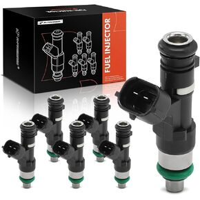 A-Premium Fuel Injectors Set of 6 Compatible with Nissan Altima 2004-2006, Murano 2004, Maxima 2003-2008, Quest 2004-2009, 3.5L, Replace# 166007Y000, 166007Y00A
