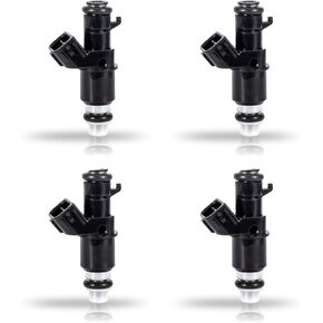ENA Fuel Injector for 16450RNAA01 FJ785 16450-PWA-003 Compatible with Honda Civic 2006 20017 2008 2009 2010 2011 l4 1.8L, Fit 2007-2013, City 2010 2011 2012 2013 l4 1.5L, Set of 4