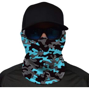 JOHN BOY Construction Face Guard - UPF 50+ Jobsite Dust Mask with UV Sun Protection & Moisture Wicking Fabric