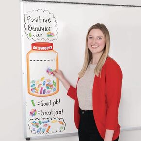 Really Good Stuff So Sweet Positive Behavior Jar, 44 Magnets | Classroom Reward System, Classroom Tools, Magnetic For Whiteboard, Classroom Must Haves