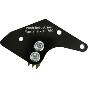 Push Industries 104.101 Flywheel Lock for Yamaha 701 & 760 Watercraft Engines: Precision-Crafted 6061 Aluminum, Black Anodized Finish, and Hardened Steel Gear Tooth (Replaces FL-CF 06-04-016)
