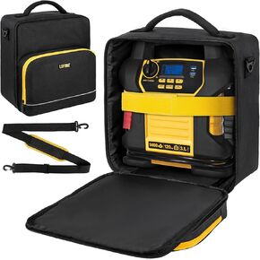 حقيبة تشغيل بطارية السيارة متوافقة مع ضاغط هواء محطة الطاقة الرقمية المحمولة DEWALT DXAEJ14، حقيبة حمل شاحن البطارية لعاكس الطاقة، سلك الشحن (حقيبة فقط) in Kuwait