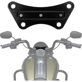 PSLER 1 inch handlebar risers clamp mount for Touring Street Road Electra Glide Ultra Classic Road King Ultra Limited Sportster 1997-2019 with 1 inch Clamping Area Ape Hangers Anti-Slip