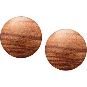 Pierced Owl - Organic Olive Wood Saddle Plug Gauges, Sold as a Pair