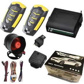 Central Car System Kit System Alarm Immobiliser Keyless Entry Locking Security