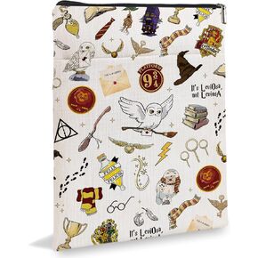 My Magic Not Today Book Sleeve, Zipper Book Sleeves, Harry Reading Book Sleeve for Book Lovers Gifts for Her Him Birthday Graduation6BK056