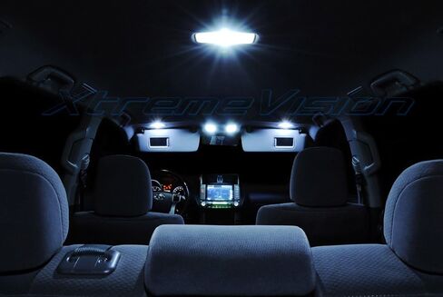 XtremeVision Interior LED for Cadillac SRX 2010-2013 (15 Pieces) Cool White Interior LED Kit Package+ Installation in Saudi Arabia