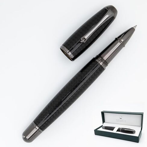 USA Super Mega Carbon Fiber/Gunmetal Trim Rollerball Pen in Saudi Arabia