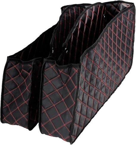 Motorcycle Drop-in Saddlebag Liners Non-Stretched Non-Tapered Fits for Harley Facotry Saddlebag Bottoms Touring Road King Road Glide Street Glide Electra Glide 2014-2023 (Red Thread) in Saudi Arabia