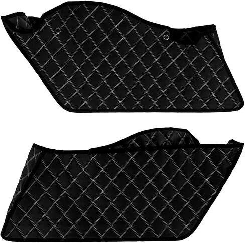 Motorcycle Drop-in Saddlebag Liners Non-Stretched Non-Tapered Fits for Harley Facotry Saddlebag Bottoms Touring Road King Road Glide Street Glide Electra Glide 2014-2023 (Red Thread) in Saudi Arabia