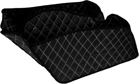 Motorcycle Drop-in Saddlebag Liners Non-Stretched Non-Tapered Fits for Harley Facotry Saddlebag Bottoms Touring Road King Road Glide Street Glide Electra Glide 2014-2023 (Red Thread) in Saudi Arabia