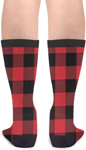 YISHOW Funny Novelty Crazy Crew Men's Women's Casual Dress Socks in Kuwait