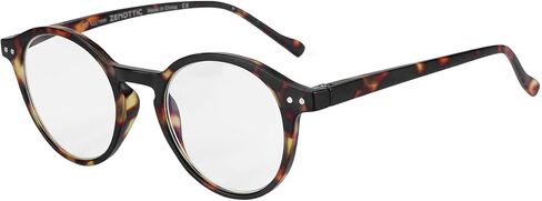 ZENOTTIC Reading Glasses Blue Light Blocking Round Glasses for Men Women Magnification 0.0 1.0 1.5 2.0 2.5 3.0 3.5 in Kuwait