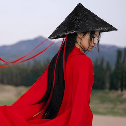 jojofuny Novelty Samurai Cosplay Knight Cap - Cone, Fish, Rice Hat for Adults, Performance Props in Kuwait