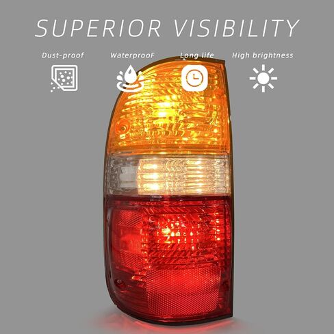 ضوء خلفي متوافق مع جانب الركاب 2001 2002 2003 2004 Toyota Tacoma (يمين) in Kuwait