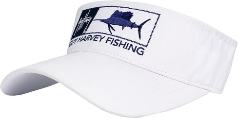 Guy Harvey Men’s Embroidered Sail Performance Visor in Kuwait