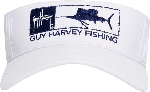 Guy Harvey Men’s Embroidered Sail Performance Visor in Kuwait