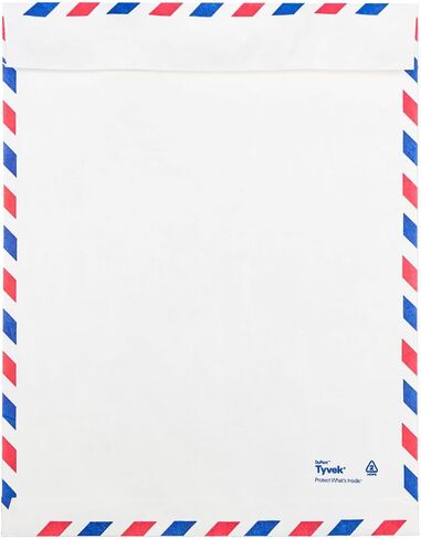 JAM PAPER Tyvek Tear-Proof Open End Catalog Envelopes - 10 x 13 - Red - 25/Pack in Saudi Arabia