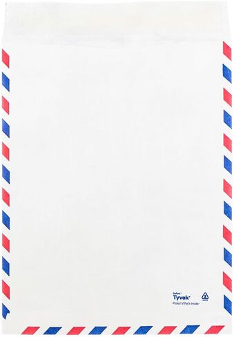 JAM PAPER Tyvek Tear-Proof Open End Catalog Envelopes - 10 x 13 - Red - 25/Pack in Saudi Arabia