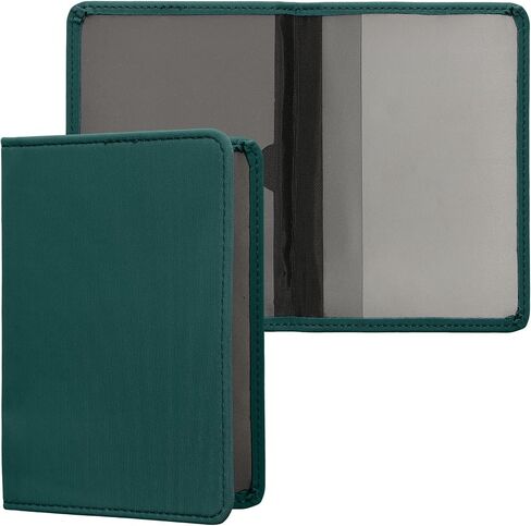 kwmobile Registration and Insurance Holder - Car Document Holder for Vehicle Documents and Cards - Neoprene - Black in Saudi Arabia