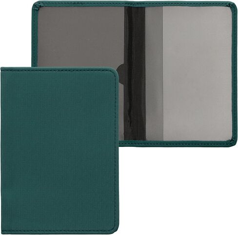 kwmobile Registration and Insurance Holder - Car Document Holder for Vehicle Documents and Cards - Neoprene - Black in Saudi Arabia