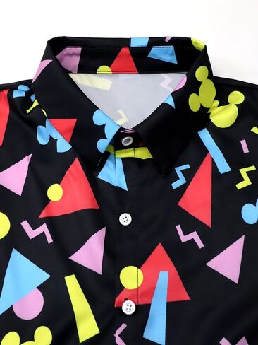 Hawaiian Shirt for Men Short Sleeve Summer Casual Button Down Vacation Tropical Shirts in Saudi Arabia