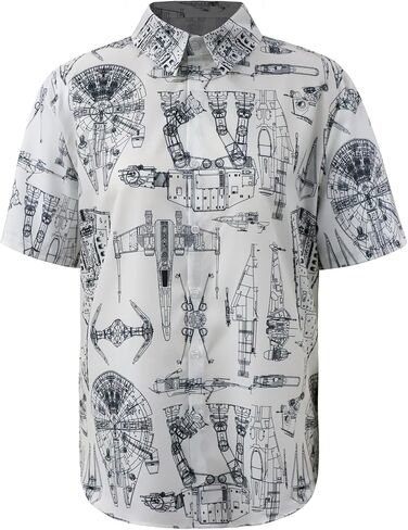 Hawaiian Shirt for Men Short Sleeve Summer Casual Button Down Vacation Tropical Shirts in Saudi Arabia