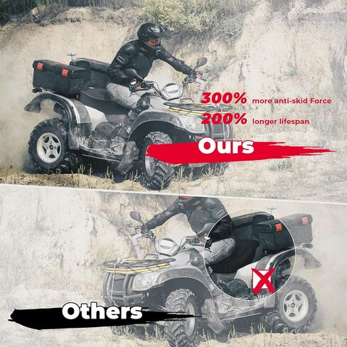 KEMIMOTO ATV Seat Cover 1680D Oxford Cloth, 4 Wheeler Seat Cover Compatible with Polaris Sportsman Fourtrax Can-Am Kawasaki Arctic Cat CFMOTO in Saudi Arabia