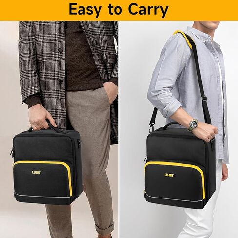 حقيبة تشغيل بطارية السيارة متوافقة مع ضاغط هواء محطة الطاقة الرقمية المحمولة DEWALT DXAEJ14، حقيبة حمل شاحن البطارية لعاكس الطاقة، سلك الشحن (حقيبة فقط) in Kuwait