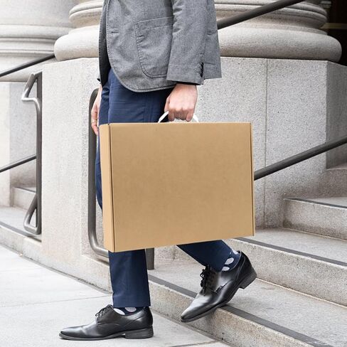 Laptop Shipping Box for up to 17 Inches, Laptop Boxes for Packaging Small Business, Mailer Corrugated Cardboard Boxes with Foam in Saudi Arabia