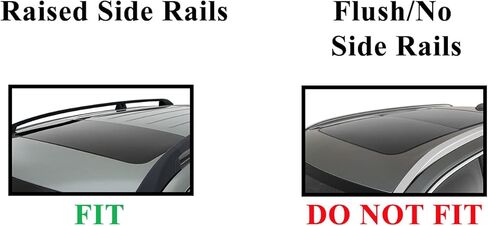 BRIGHTLINES Cross Bars Roof Racks Replacement for 2013-2018 Hyundai Santa Fe & 2019 Santa Fe XL in Saudi Arabia