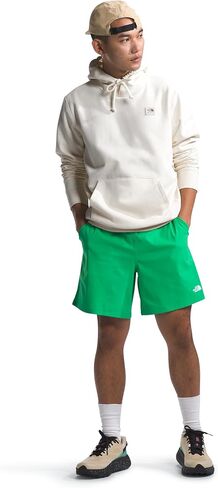 THE NORTH FACE Men's Heritage Patch Pullover Hoodie, White Dune, Large in Saudi Arabia