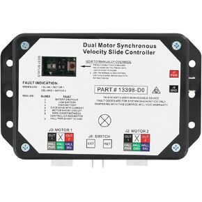 Dual Motor V-Sync II Controller Replacement #13398-D0 and Motor Replacement #236575 - Compatible with Lippert in-Wall Slide-Out on RV