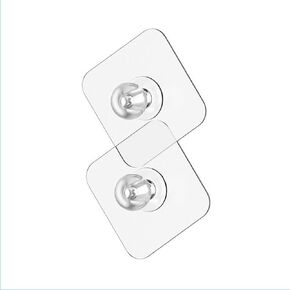 2PCS Adhesive Stickers,Used for Shower Phone Holder,Wall Hanging Items, etc (2PCS Adhesive Stickers)