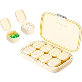Large Weekly Pill Case 7 Day，Portable Pill Organizer 3 Times a Day,Pill Box with 21 Compartments, Pill Holder Container for Vitamin, Medicine, Pill Dispenser Supplement Holder Green…