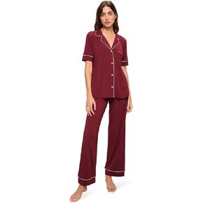 Eberjey Women's Gisele Short Sleeve Pant Pj Set in Saudi Arabia
