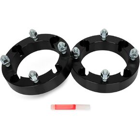 SCITOO 2Pcs 4x156 Wheel Spacers 1.5 inch Thread Pitch 12x1.5 Hub Bore 131mm 4 Lug Wheel Spacers Fit for Polaris RZR XP 4 1000 Premium 2020-2022