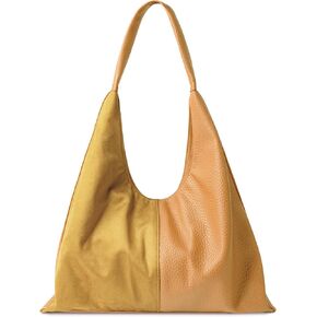 Viva Terry Large Slouchy Bag Oversized Slouchy Bags for Women Hobo Handbags with Soft Suede and Vegan Leather
