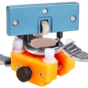 Watch Back Remover Tool Kit,Waterproof Watches Case Opener Holder Tool Set for Battery Replacement