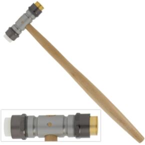 BUZZUFY Boley Small Combined Hammer in Nylon and Brass Watchmaker Tool