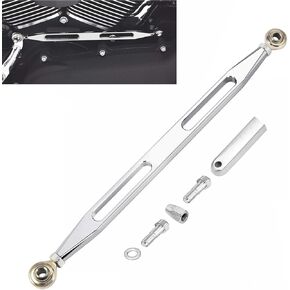 TDZ Shift Linkage Fits for 1980-2024 Harley Softail Dyna Road King Electra Glide Street Glide Touring，Chrome