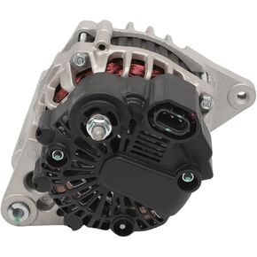 Alternator for 2007-2012 Hyundai Elantra 2.0L, 2010-2011 Kia Soul 2.0L, 2007-2009 Spectra L4 Spectra5 2.0L, Replace 2655635 600162 3730023650 AVA0102 40046020 40046031, 90Amp 12V CW