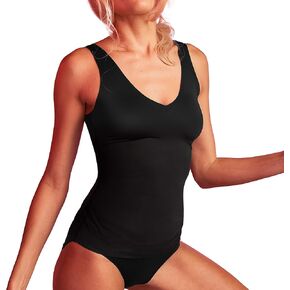 EBY Seamless Womens Tank: Camisole Shapewear Tank Tops for Women, Lightweight Compression & Breathable Undershirt