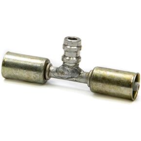 Vintage Air 35825-VUG Beadlock O-Ring In-Line Fitting with Service Port
