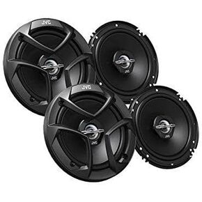 Package In Bulk Box - Two (2) Pairs Of CS-J620 6.5" 300W Car Audio 2-WAY Coaxial Car Speakers System / 4 Speakers