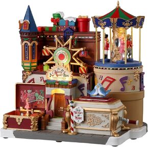 Lemax The Merry Music Box, with 4.5V Adaptor #35021